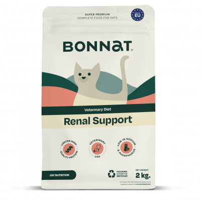 Comida Para Gato Bonnat Renal Support x2kg